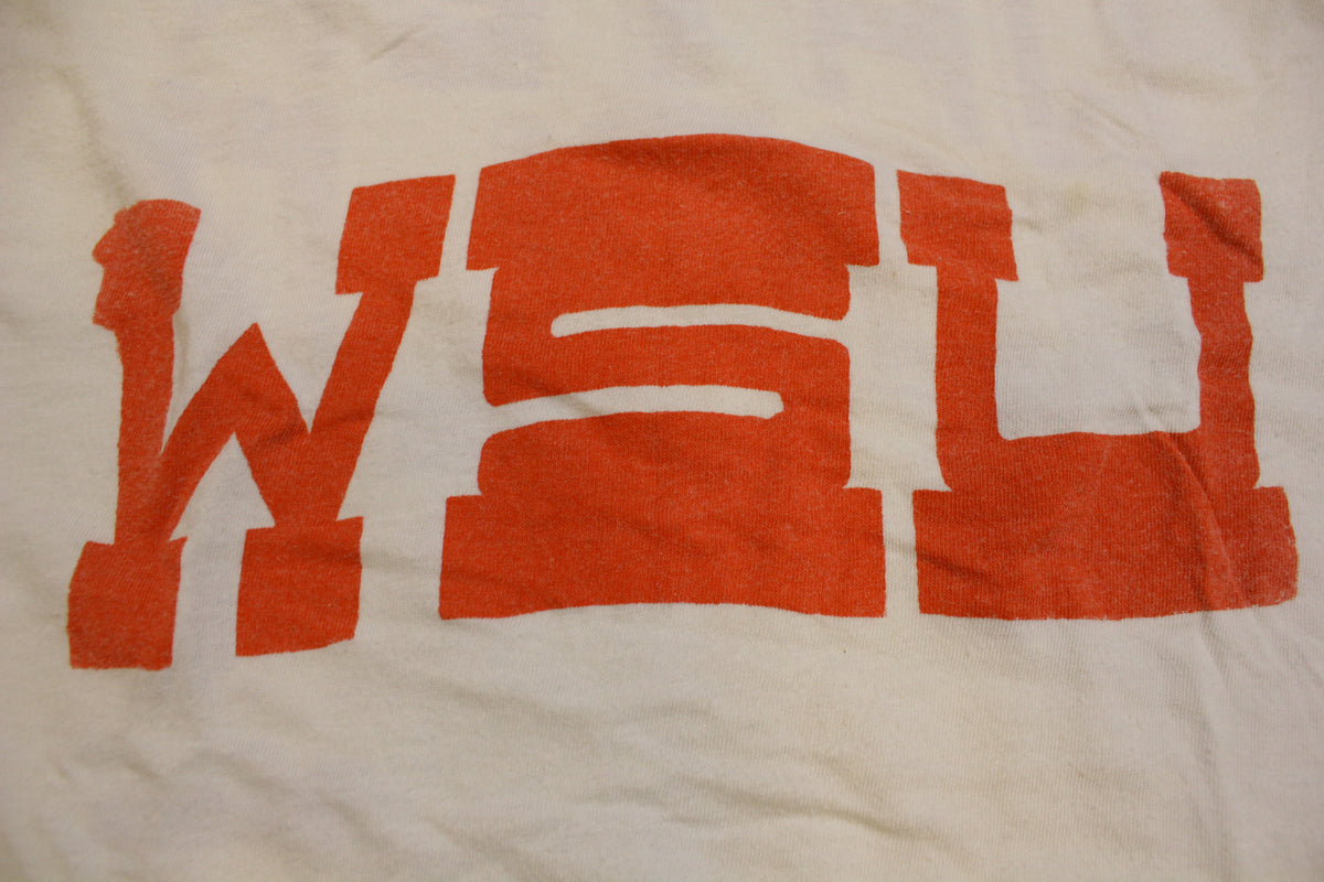 WSU Cougars Water World Vintage Kmart 70s Single Stitch Washington T-Shirt