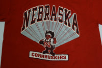 Nebraska Cornhuskers Vintage TNT Collegiate 90's Single Stitch Made in USA T-Shirt