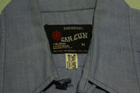 Can-Cun Guayaberas Vintage 60's 4 Pocket Hawaiian Button Up Shirt