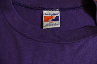 University of Washington Vintage 80s Huskies Purple T-Shirt USA