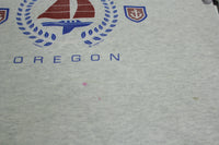 Neskowin Beach Oregon 1991 Vintage 90's Hanes Crewneck Distressed Sweatshirt