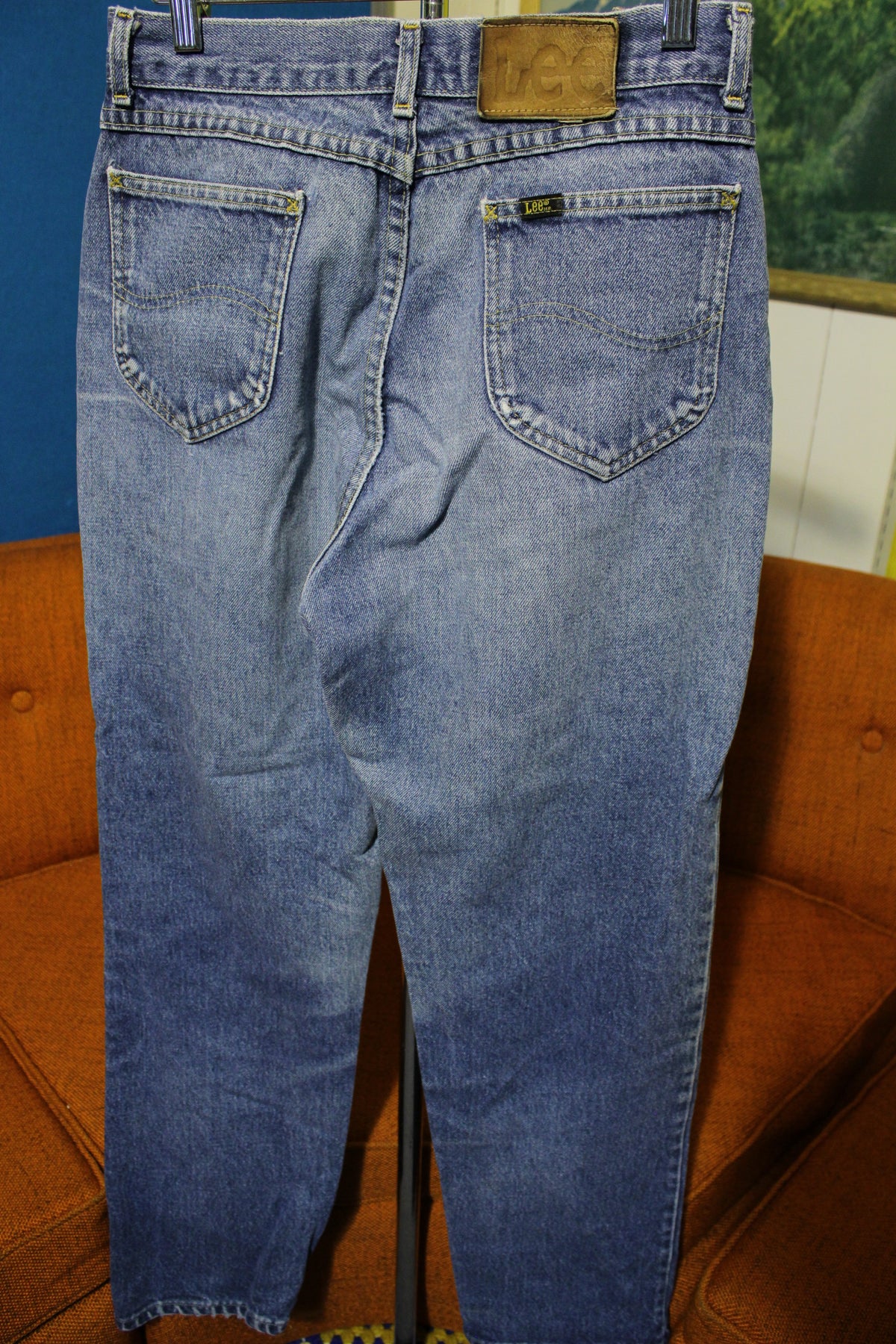 Lee Riders Blue Jeans Vintage Denim 1980's Made In USA 27x30 Grunge Nirvana