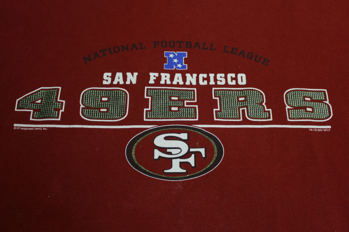 San Francisco 49ers National Football League 2001 Lee Sport Made in USA T-Shirt