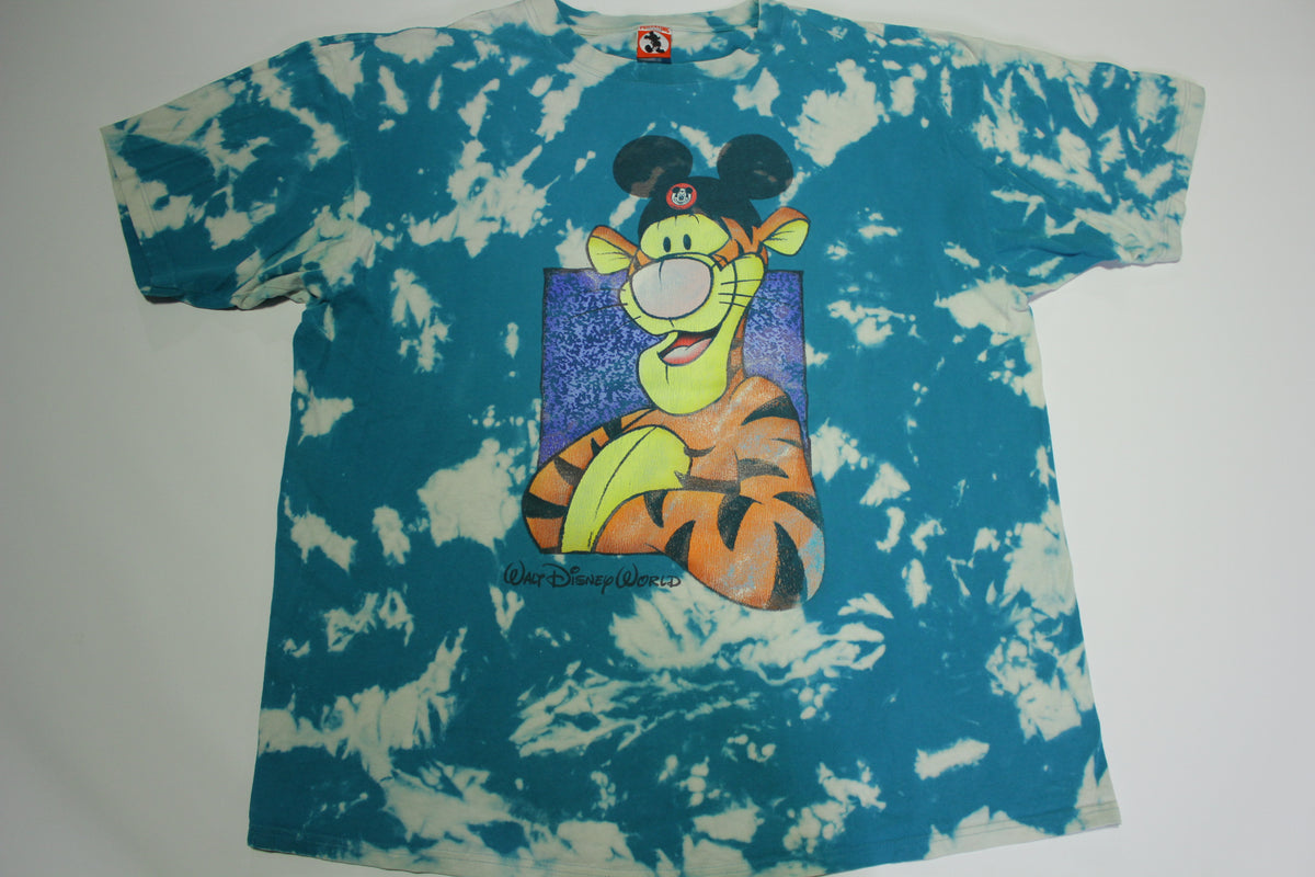 Goofy Mickey Mouse Club Vintage Y2K Tie Dye Mickey Inc Disney T-Shirt