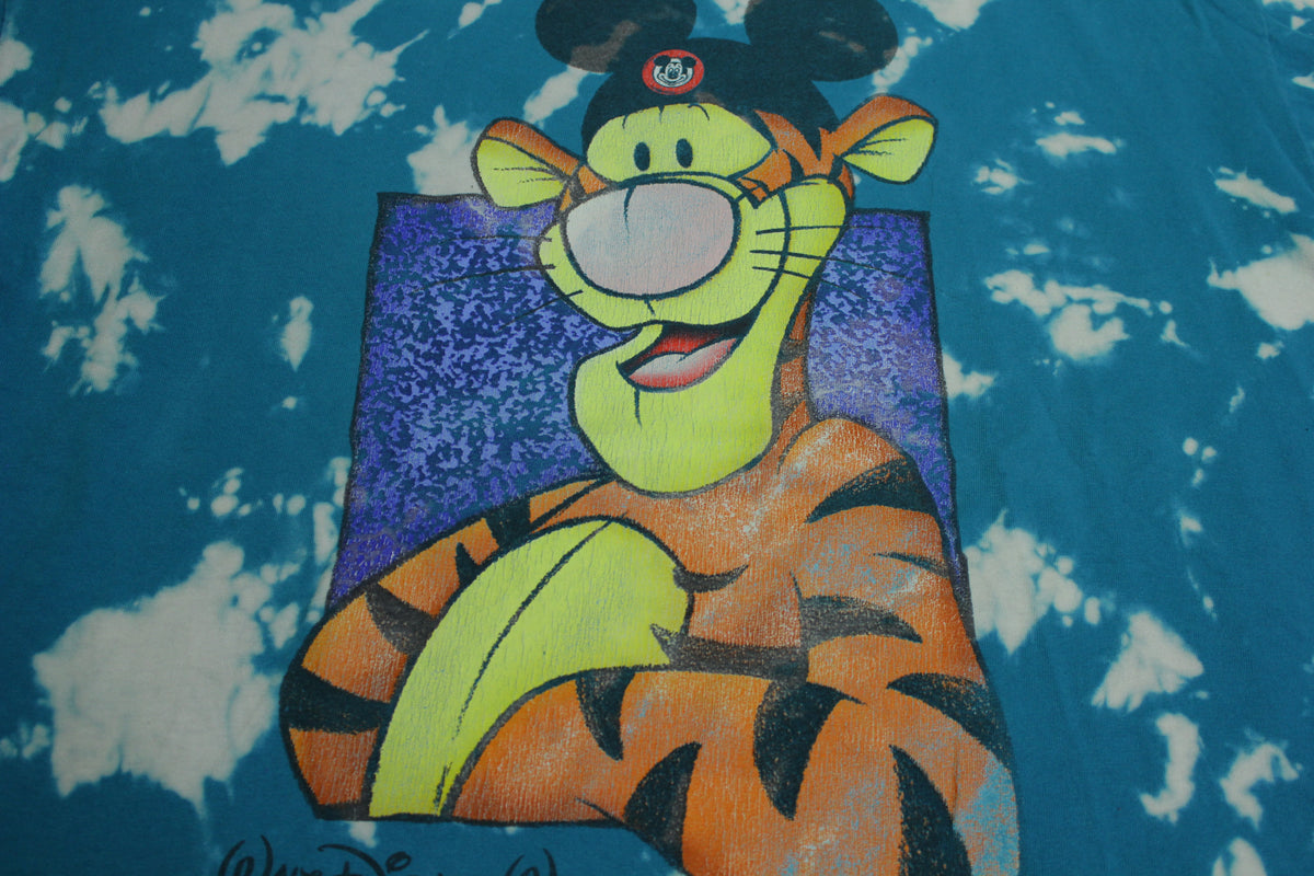 Goofy Mickey Mouse Club Vintage Y2K Tie Dye Mickey Inc Disney T-Shirt