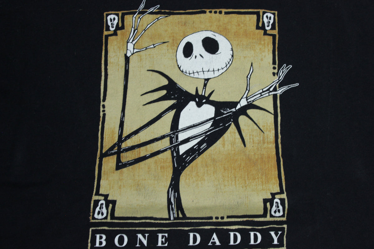 Bone Daddy Vintage Tim Burton's Nightmare Before Christmas Disney T-Shirt