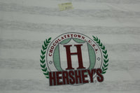 Hershey's Chocolatetown USA Vintage 90's Striped Single Stitch Tourist Snack T-Shirt