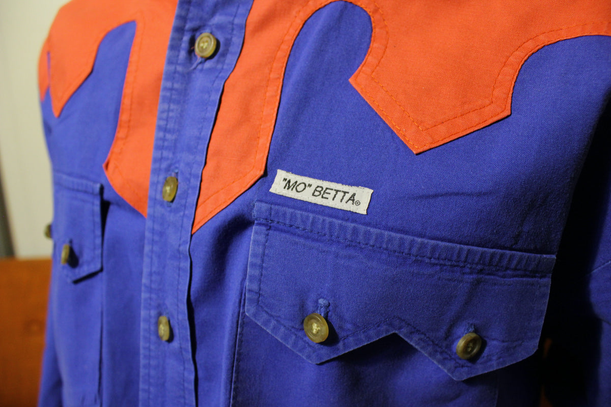 Mo Betta Sevens Long Sleeve Vintage 90's Garth Brooks Rodeo Button Up Shirt
