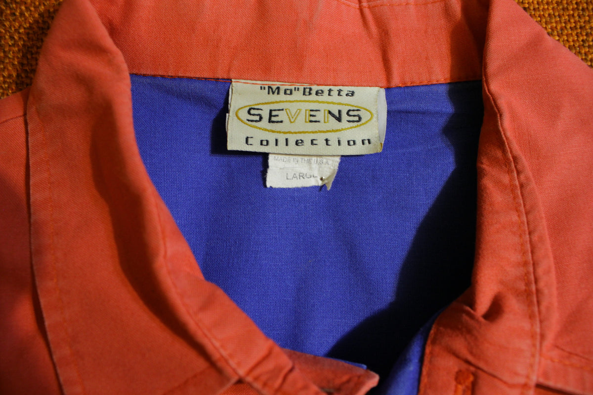 Mo Betta Sevens Long Sleeve Vintage 90's Garth Brooks Rodeo Button Up ...