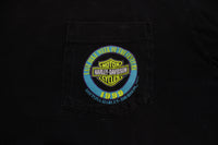 Harley Davidson 1999 Daytona Pocket Week Vintage 90's  USA T-Shirt