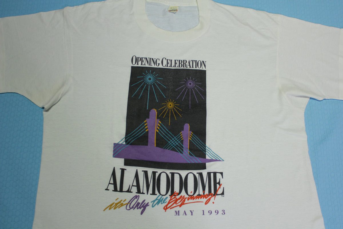 Alamodome Opening Celebration Vintage 90's 1993 San Antonio Texas T-Shirt