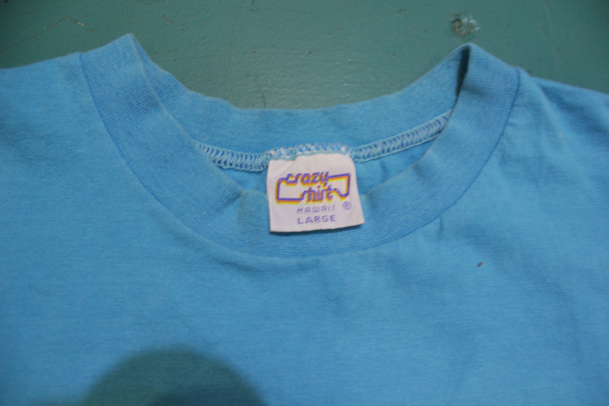 Outback Jacks Outfitters Vintage Crazy Shirts 80's Single Stitch T-Shirt