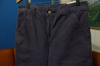 Carhartt B11 34x30 Washed Duck Work Pant Steel Blue New NWT Heavy Cotton PTL