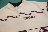 Idaho Soutwestern Tribal All Over Print Crewneck Vintage 80s Sweatshirt