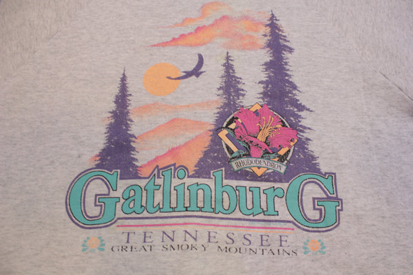Gatlinburg Tennessee Great Smoky Mountains USA Crewneck Vintage 80s Sweatshirt
