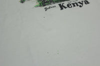 Jambo Kenya Africa Vintage 80's Zebras Kall Kwik Women's T-Shirt