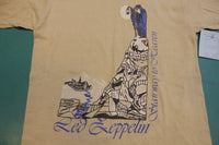 Led Zeppelin 1982 Bootleg Stairway to Heaven Single Stitch Vintage 80s T-Shirt