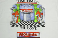 Almond Joy Mounds Sometimes You Feel Like A Nut 90s Vintage Single Stitch USA T-Shirt