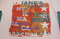 Jane's Addiction Kettle Whistle 1997 New York Chicago Vintage 90s Tour T-Shirt