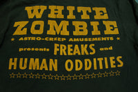 White Zombie Vintage 90s Astro Creep Freaks Clown Concert T-Shirt