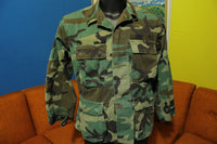 Woodland Camo Hot Weather Combat Coat US Army Military Issue DLA100 Small