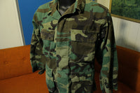Woodland Camo Hot Weather Combat Coat US Army Military Issue DLA100 Small