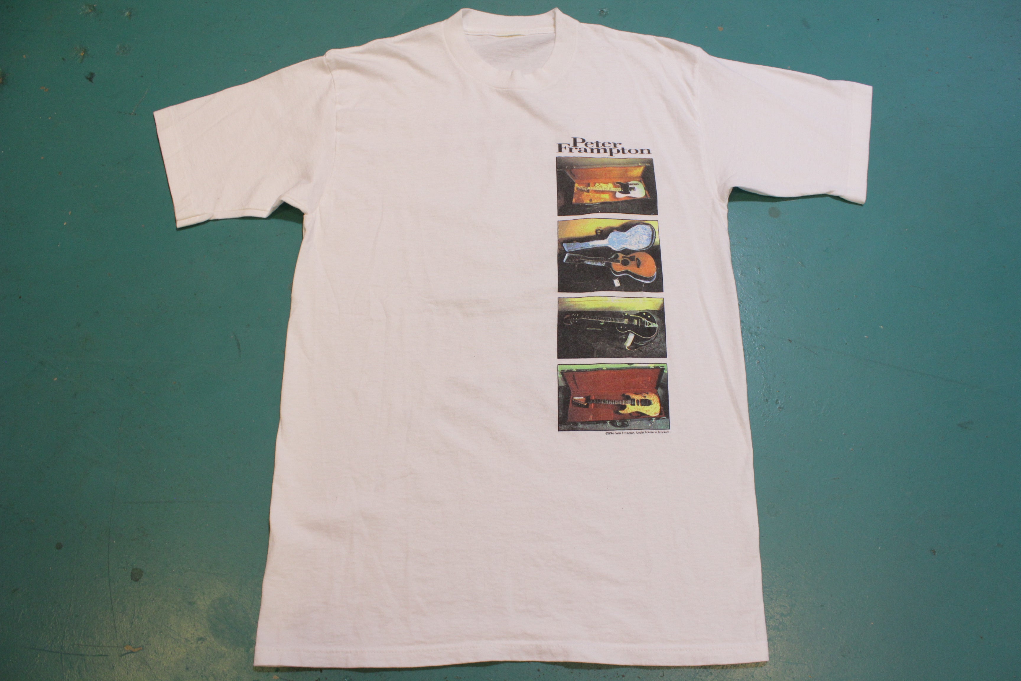 90s peter frampton brockum USA製　TシャツロックT