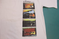 Peter Frampton 1994 Brockum Vintage 90's World Tour Cities Single Stitch T-Shirt