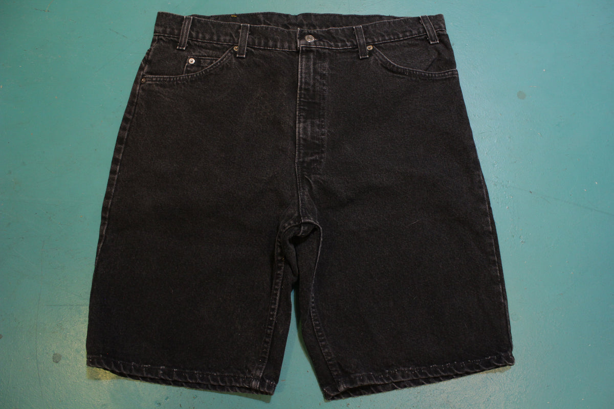 Levis 550 Vintage 80's Black Jean Shorts