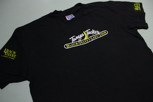 Tanya Tucker Black Velvet Lady Tour 1993 Vintage 90's Country T-Shirt