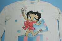 Betty Boop 1985 Vintage 80's Birthday Present Surprise Box King Features Syndicate Sweatshirt