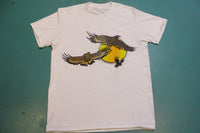 Hawk Falcon Vintage 100% Polyester Single Stitch 80's T-Shirt