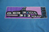 Olympic National Park Kalaloch Vintage PNW Tribal Art 1991 90s Single Stitch T-Shirt