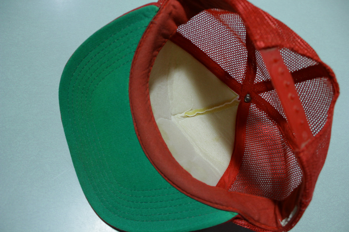 San Francisco 49ers Football Initials Vintage 80's Adjustable Back Snapback Hat
