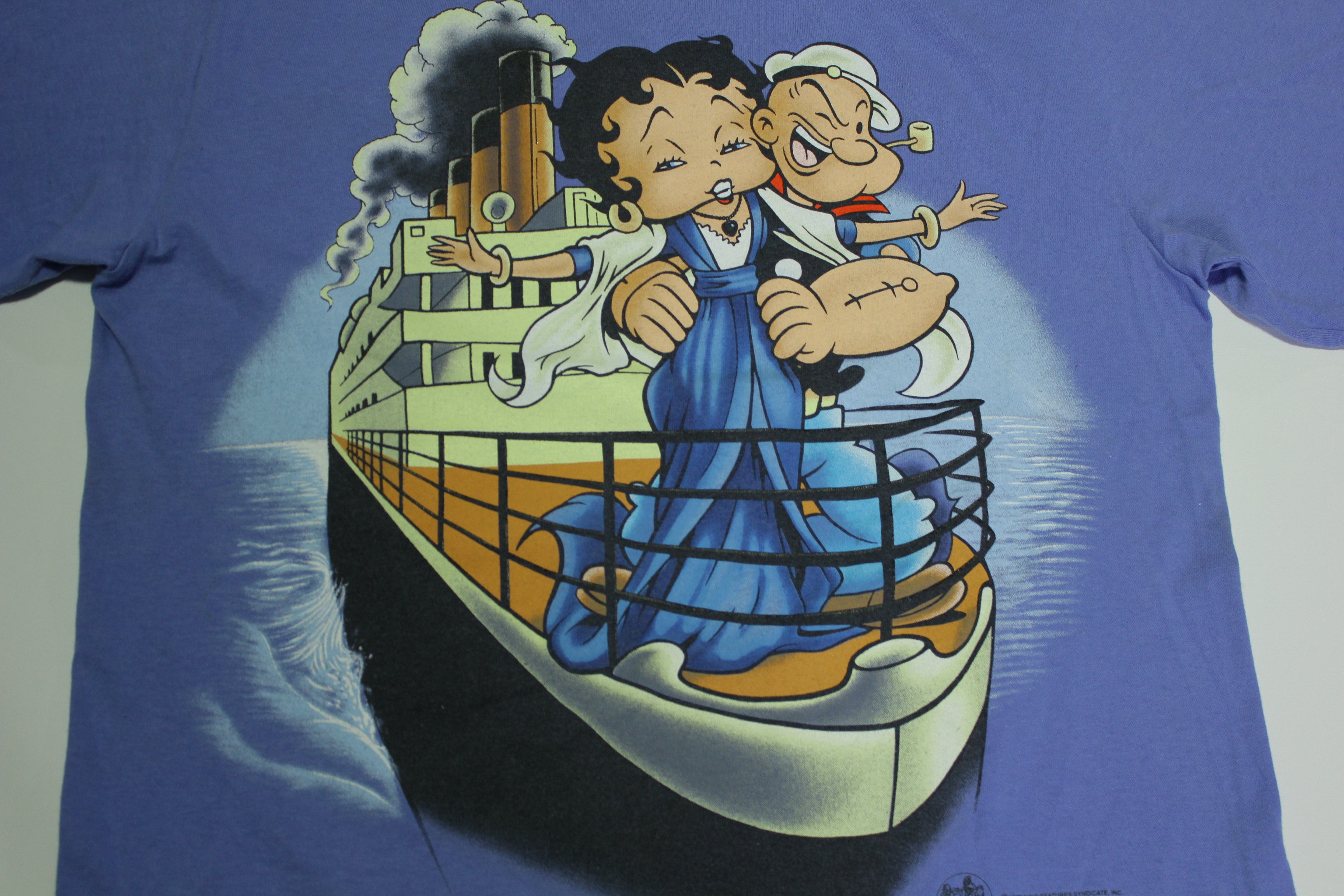 Betty Boop Popeye Titanic 1998 Vintage 90s King Features