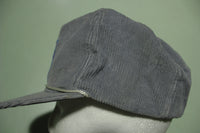 Vancouver BC Canada Corduroy Rope Vintage 80's Adjustable Back Hat