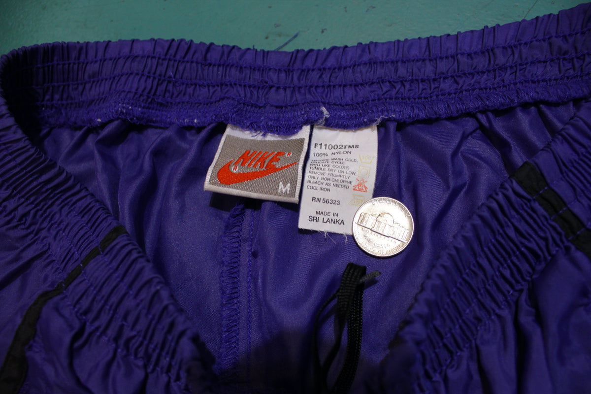 Nike Vintage Gray Tag 90's Track Jogging Windbreaker Pants