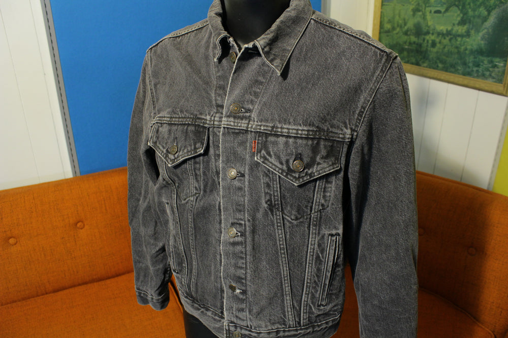 Levis 80's Trucker Jean Jacket 4 Pocket USA Made Denim Coat