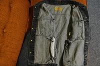 Levis 80's Trucker Jean Jacket 4 Pocket USA Made Denim Coat Red Tab 70506-0259 Black