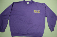 University of Washington UW Huskies 90's Purple Crewneck Made in USA Sweatshirt