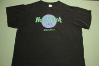 Hard Rock CAFE Orlando Vintage 90's Single Stitch Diner Made in USA T-Shirt