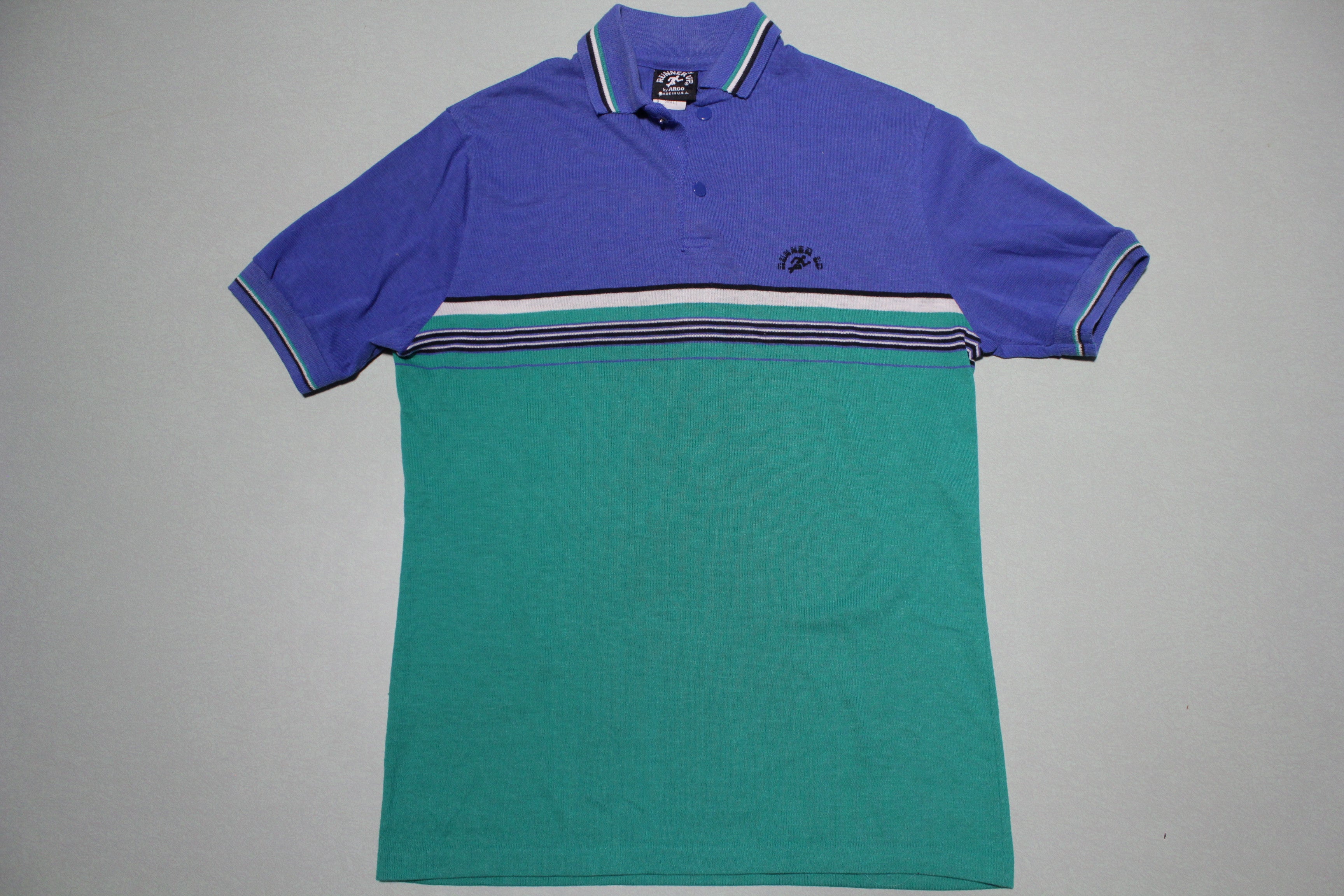 Ralph Lauren No 67 RLPC Bleecker NY Vintage 90's Orange Rugby Polo