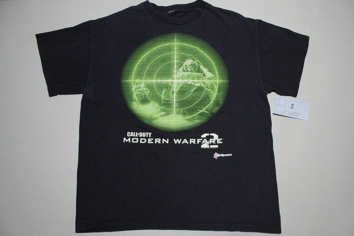 Call of Duty Modern Warfare 2 2009 Activision Video Game Promo T-Shirt