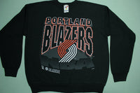 Portland Trail Blazers Vintage 90's Artex Sportswear Crewneck Sweatshirt