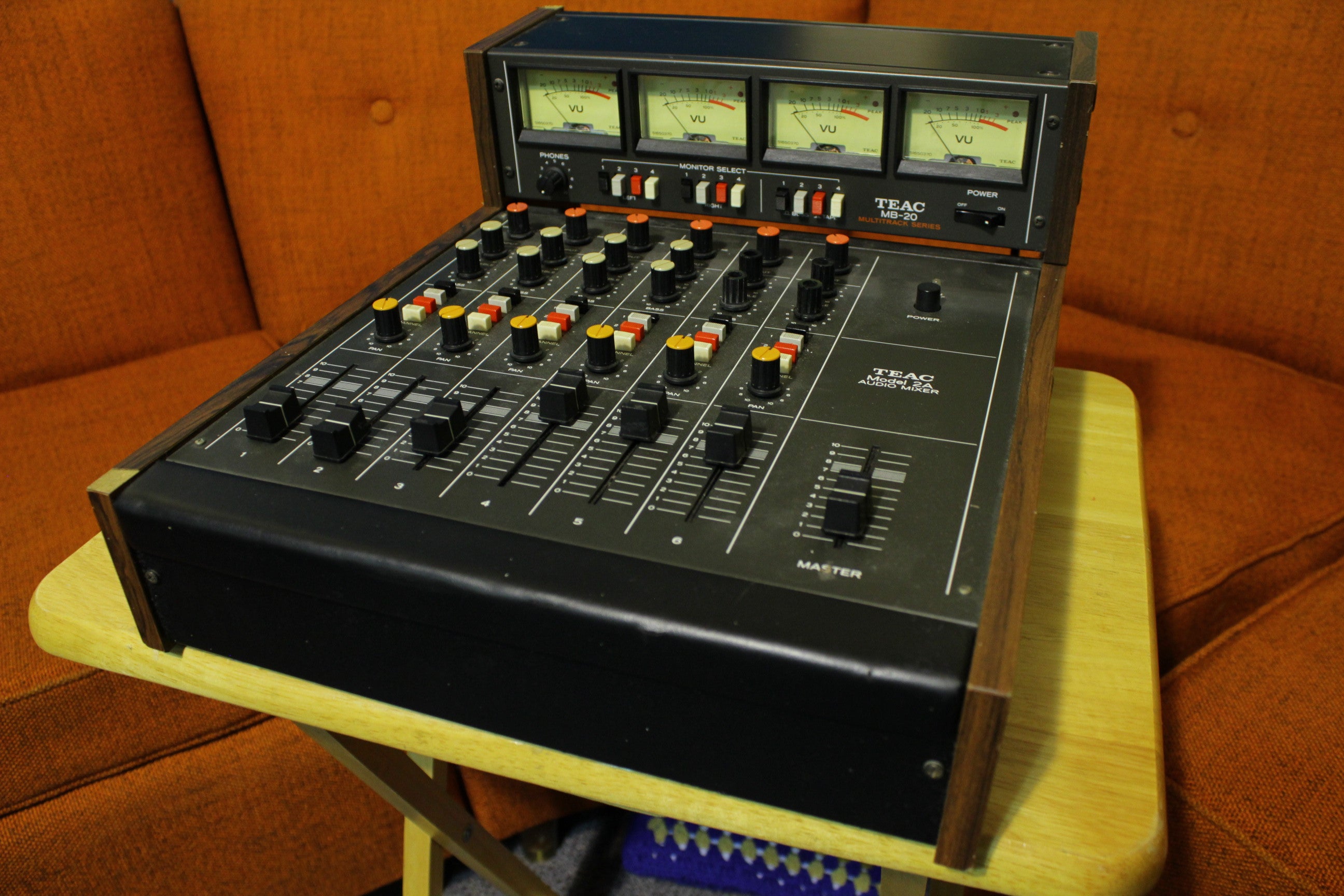 MB-20 Meter Bridge Teac TEAC Vintage VU - ☆ Mixer TASCAM 2A Model