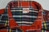 Big Mac JCPenney Plaid Vintage 70s Cotton Button Up Classic Flannel Shirt