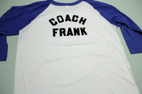 The One and Only Coach Frank Vintage 90's Raglan Baseball Single Stitch T-Shirt