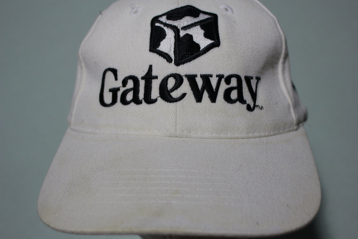 Gateway Computers Vintage 90's Sportsman Adjustable Back Hat