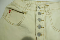 Just USA Vintage 80's Unique Exposed Button Fly Women's Denim Jeans
