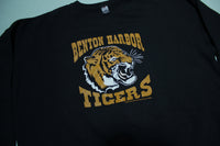 Benton Harbor Tigers Vintage 1992 Deadstock 90's Crewneck Sweatshirt